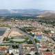 Panorama of modern Nafplion in Greece