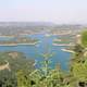 Plastiras' Lake, near the city in Karditsa, Greece