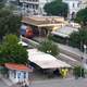 Railway station in Patras, Greece