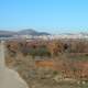 View of Kozani landscape from the south in Greece