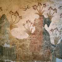 Bronze Age Art at Santorini, Greece