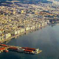 Port and City Center of Thessaloniki