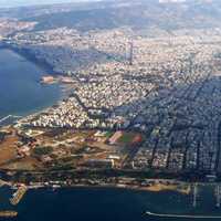 View of Kalamaria and Thessaloniki