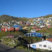 Town of Qaqortoq, Greenland