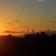 Orange sunset at Pignon, Haiti