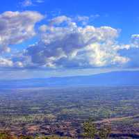 Skies over the valley near Pignon Haiti