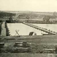 pontoon-bridges-at-franklin-crossing-during-battle-of-fredericksburg