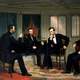 union-generals-and-president-lincoln-discussing-post-war-plans