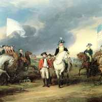 Cornwallis Surrenders at Yorktown, American Revolution