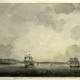 The British fleet in New York Harbor just after the battle During the American Revolution