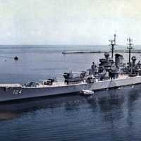 USS Rochester, Flagship of  Vice Admiral Arthur D. Struble during the Korean War