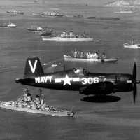 Vought F4U-4B Corsair of Fighter Squadron 113 during the Korean War