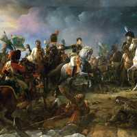 Battle of Austerlitz during the Napoleonic Wars 