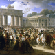 Napoleon Enters Berlin during the Napoleonic Wars