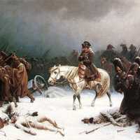 Napoleon's Retreat during the Russian Winter
