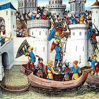 Conquest of the Eastern Orthodox city of Constantinople by the Crusaders in 1204