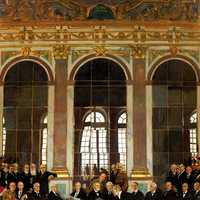 Signing of the Treaty of Versailles in 1919