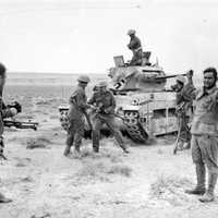 Captured German Afrika Korps soldiers, December 1941 during World War II