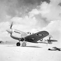 Kittyhawk Mark III during the 2nd battle of El Alamein, World War II