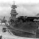 USS Yorktown at Pearl Harbor days before the battle during World War II