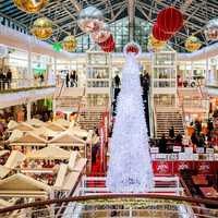 Christmas Shopping Mall Center