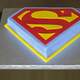 Superman Birthday Cake