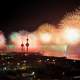 Major Fireworks Celebrating the New Year