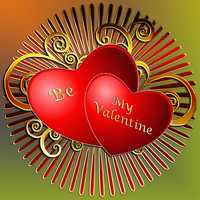 Be my Valentine Hearts 