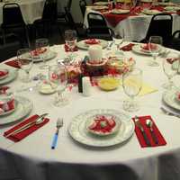 Valentines Dinner Table