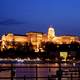 Budapest Castle at Night in Hungary