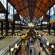 Budapest great market hall in Budapest, Hungary