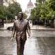 Ronald Reagan Statue in Budapest, Hungary