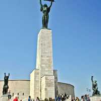 Statue of Freedom in Budapest, Hungary