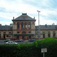 The Railway Station in Kaposvar, Hungary