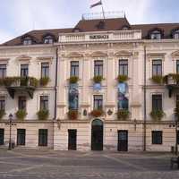 City Hall Building in Veszprém, Hungary