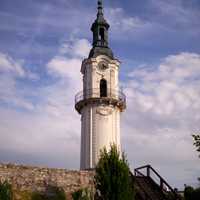 Fire-watch tower in Veszprém, Hungary
