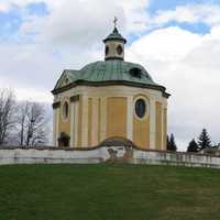 The baroque Inkey chapel in Nagykanizsa, Hungary