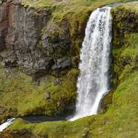 Cascading Waterfalls in Iceland