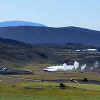 Geothermal Power Plant in Iceland