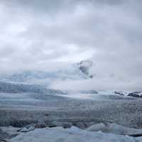 Icy Snow Mountainous landscape in Iceland