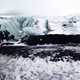 People hiking on the Glacier in Iceland