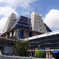 A temple in India in Bangalore