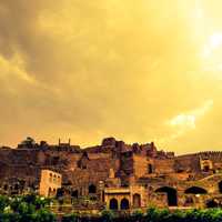 Ancient Ruins in Hyderabad, India