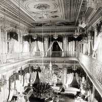 Drawing Room of Chowmahela Palace in Hyderabad, India