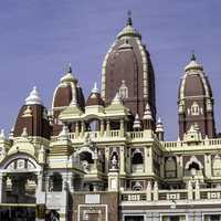 The laxminarayan temple in Delhi, India