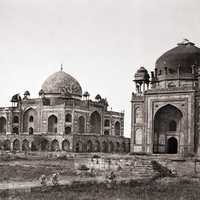 Tomb of Humayun in Delhi, India