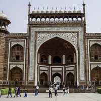 Gate to Taj Mahal, India