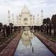 Frontal View of the Taj Mahal, India