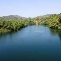 Kali River Landscape in India