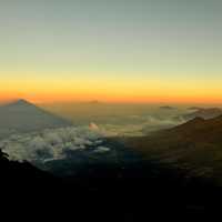 Mountaintop Landscape in Indonesia